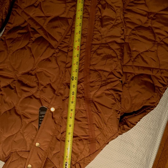 J.Crew New Quilted Cocoon Puffer Coat Sz Large - Picture 4 of 10